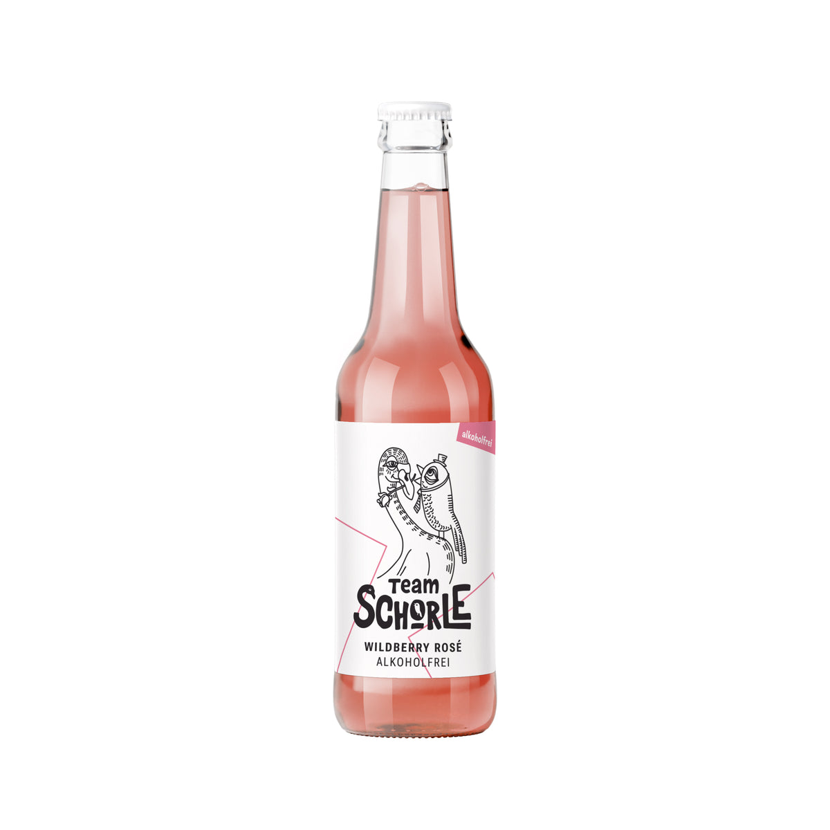 TeamSchorle "wildberry rosè" alkoholfrei (0,33 l)