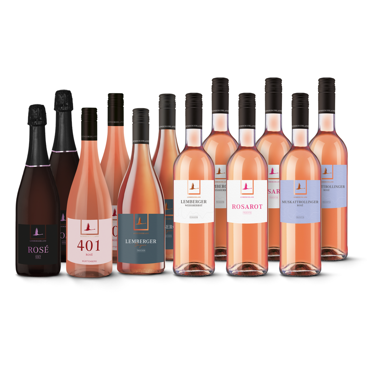 Sommer-Rosépaket (12x0,75l)