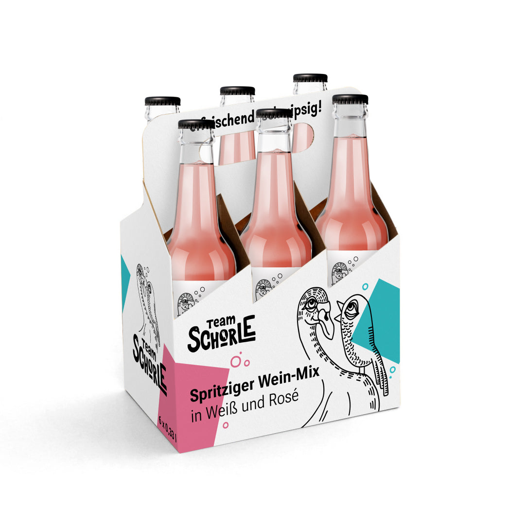 TeamSchorle "wildberry rosé" (6 x 0,33 l)