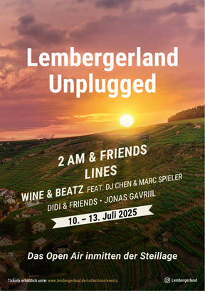 Lembergerland Unplugged - Open-Air im Weinberg | Do. 10.07.2025