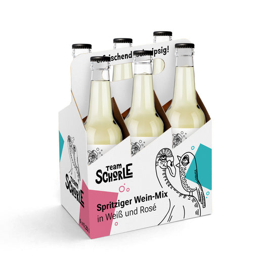 TeamSchorle "spritzig weiß" (6 x 0,33 l)