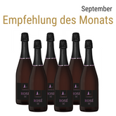 Empfehlung des Monats September | 6er Rosé Sekt Paket