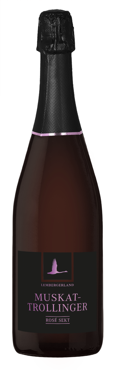 Muskat-Trollinger Rosé Sekt trocken