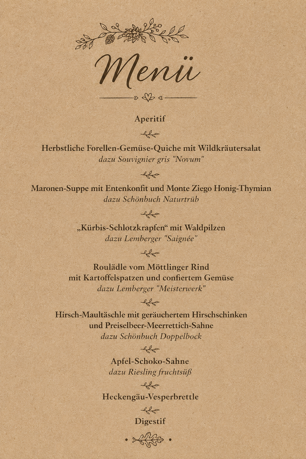 Schlemmer.Mahl der Heckengäu.Köche | 21.10.2026