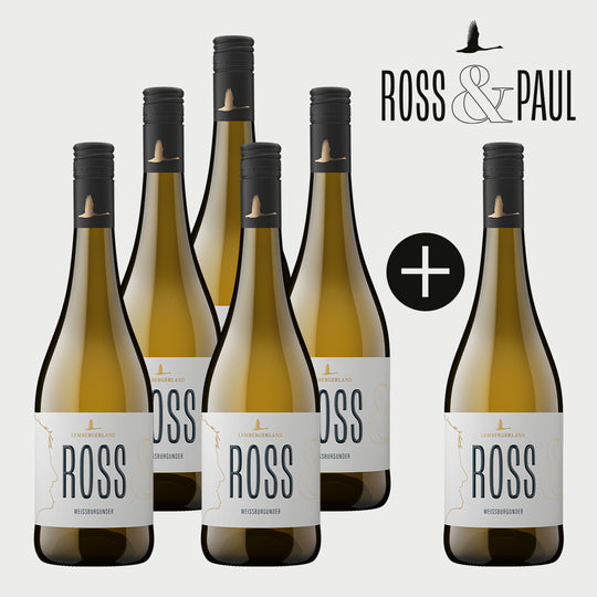 5+1 ROSS Weißburgunder trocken Paket