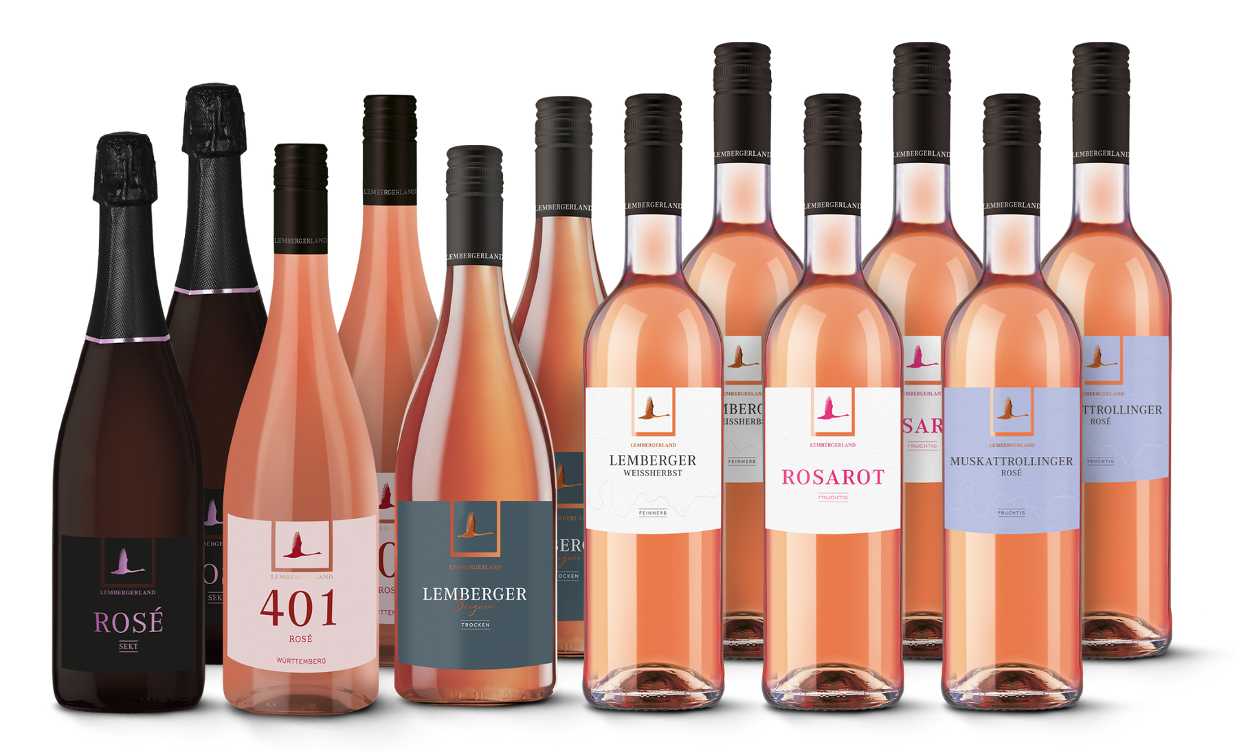 Sommer-Rosépaket (12x0,75l)