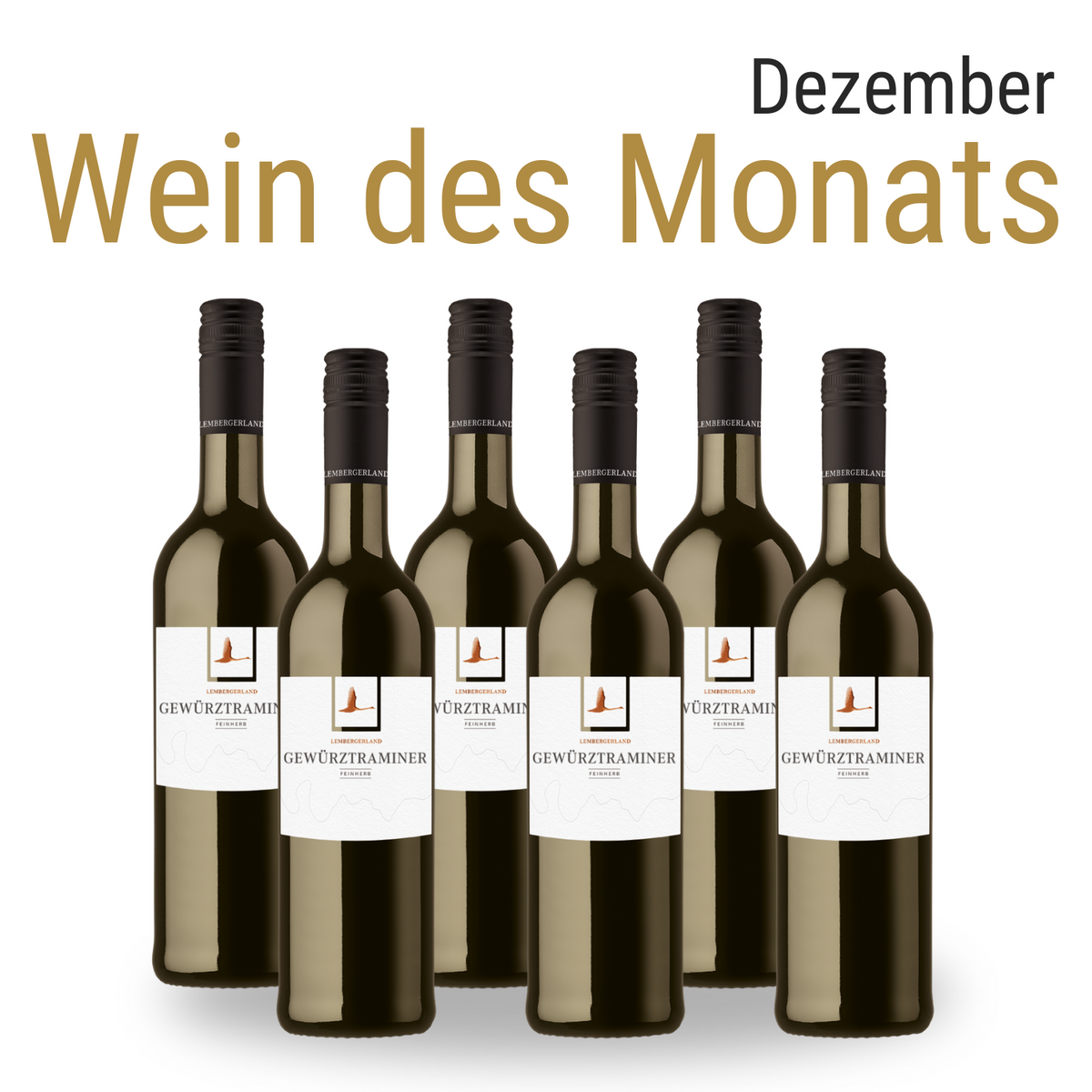 Wein des Monats Dezember | 6er Gewürztraminer Paket