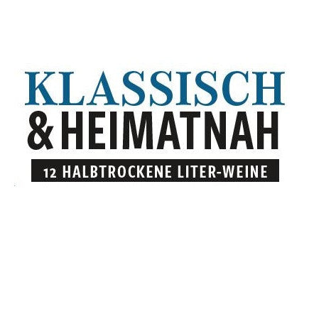 Klassisch & Heimatnah - Das 12er-Liter-Weinpaket